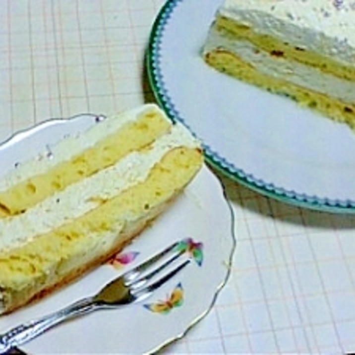 かぼちゃのショートケーキ(^o^)